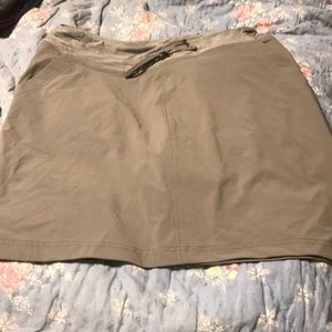 Duluth Trading scooter skirt w/cooling shorts.